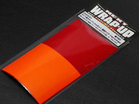 Real 3D Decal Kit RED/ORANGE AMBER COMBO SHEET [Wrap Up Next] 0003-01