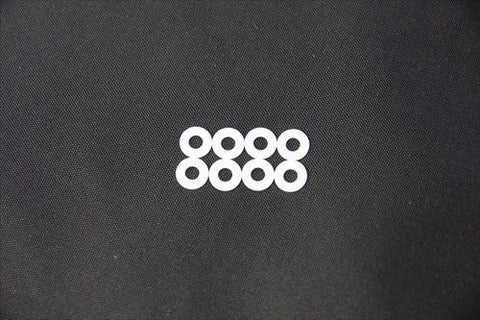 Teflon spacer for suspension pin φ3.0 - 8 pieces (MULTIPLE SIZES) (R31W162)