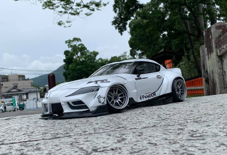 Addiction RC PANDEM A90 Toyota Supra 260mm RC Drift Body JDM – RC