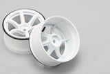 RP DRIFT WHEEL HIGH TRACTION TYPE WHITE (RP-6313W6A)