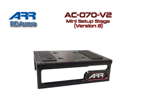 RC-Aurora ARR Mini CAR STAND Carbon fiber (Version 2) #AC-070-V2