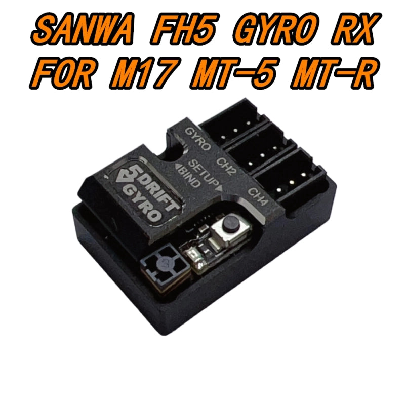 SANWA FH5 4CH NANO GYRO + RECEIVER