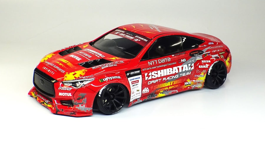 SHIBATA INFINITI Q60 D1GP Sticker Set 2022 verison