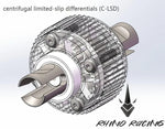 YD2 ACTIVE DIFF (CENTRIFUGAL) C-LSD DIFFERENTIAL UNIT CLSD (ALUMINUM) [RHINO RACING] YD2-C-LSD