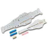 XRX Adjustable Carbon Fiber Chassis (Black or Silver) 90-120mm