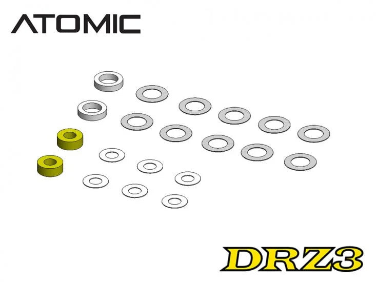 DRZ3 Shims For Wheels, Bearings, and Axles Atomic RC Supremacy