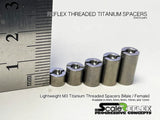 [FEMALE] Titanium M3 Threaded Spacers (4mm~12mm)