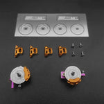 BMR-X Alumn. Disk brake set - (Gold or Red) BM Racing