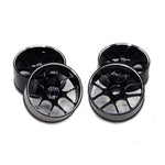 22.5mm '10webs' Chrome lip wheels - set 4pcs