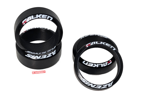 22.5mm 'Azenis' Flat Drift Tire High Hardness 4pcs