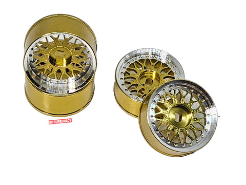 22.5mm 'BBS' Gold Aluminum Wheel 4pcs