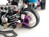 BMR-X PRO- Purple Limited Edition 1/24 micro RWD RC drift chassis kit