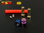 4mm Titanium Battery terminal grips - [Various colors] LIMITED BATCH