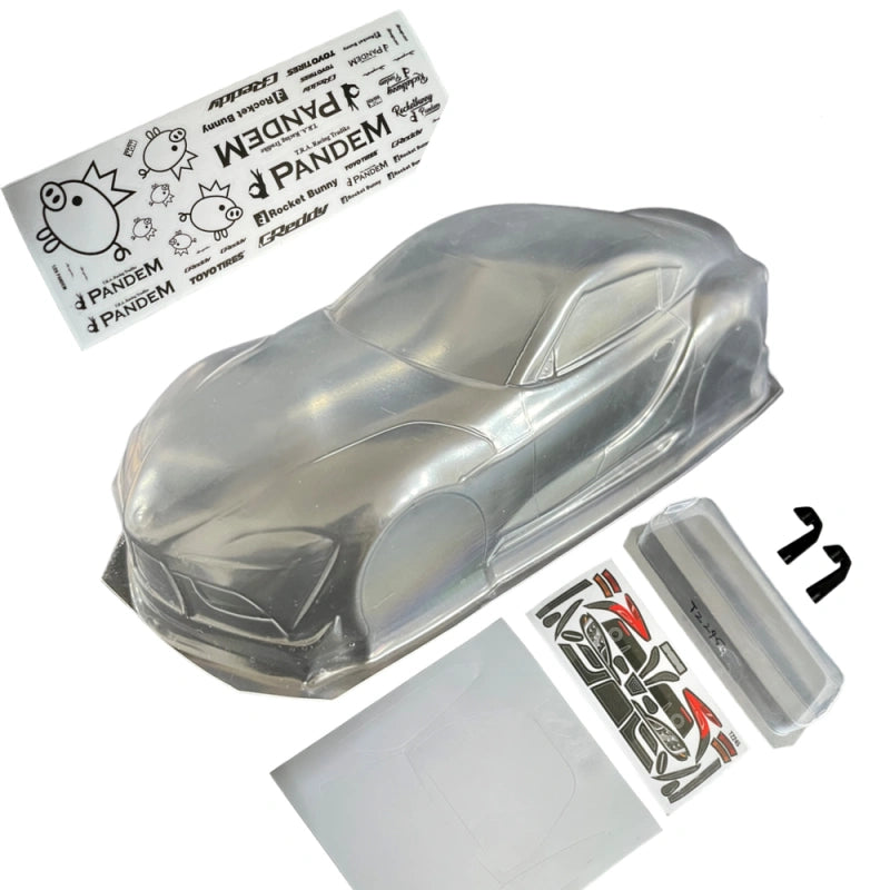 1/24 GR Supra Lexan Body w/ PANDEM Decals 106mm Wheelbase – RC Supremacy