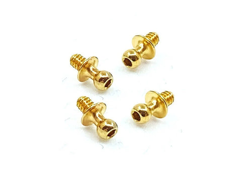 BALL STUDS (4PCS) FOR DRIFT ART 2.5 SE DA2 SX 1-28 RWD DRIFT CAR KIT DRIFTART DA-GBH-S4