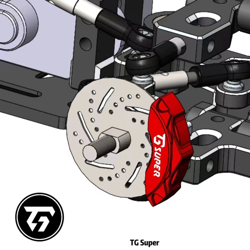 TG Racing TG Super CNC Metal Brake Disc SET For TGS TG – RC Supremacy