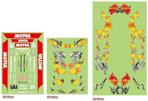 Shibata GIGAS Sticker Set