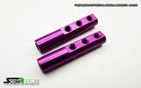 SHORT POSTS For GORILLA MOUNTS (2-Pack) – PURPLE/RED/BLACK