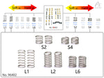 96402 DriftART4 Default Springs Pack For DA4