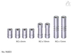 96803 DriftART M2 Custom Aluminum Standoff Set – 6mm(4pcs), 10mm(2pcs), 15mm(2pcs)
