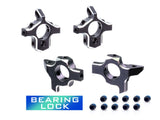 98205 DriftART CNC Alloy Steering Knuckle & Rear Hub with Bearing Lock For DA3 DA4
