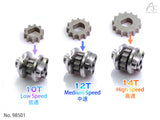 98501 Steel 3X Motor Gear Drift ART