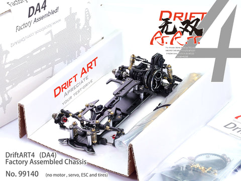 DriftART4 Factory Assembled Chassis Mini RWD Drift Chassis 1/24 1/28 99140