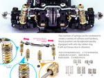 99140 DriftART4 Factory Assembled Chassis Mini RWD Drift Chassis 1/24 1/28