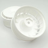 GA18 - 1-10 Drift Car Competition Wheel DISH WHEEL (24mm Width) - 4mm RIMS - YELLOW WHITE BLACK [Reve D] RW-GA18Y4 RW-GA18W4 RW-GA18K4