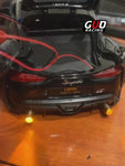TG Racing RC model simulation of inertial flash tail exhaust light