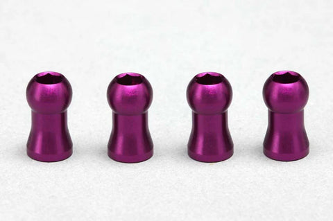 PURPLE SLF Big Bore Shock Cap Ball Mount for YD-2-YD-4 [Yokomo] Y4-S8 Y2-S8PA