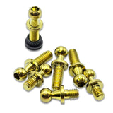 GR5 Titanium threaded M3 Ball ends (4pcs) (Long or Small)- House of RWD