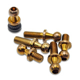 GR5 Titanium threaded M3 Ball ends (4pcs) (Long or Small)- House of RWD