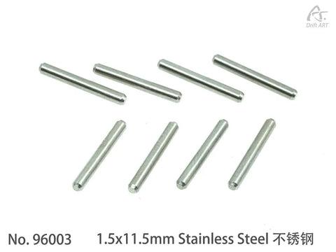 Drift ART 1.5x11.5mm Stainless Steel Pin 8 pcs 96003 For DA3/DA2