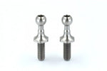 4.3mm SPM TITANIUM ROD END BALL LONG NECK ( LENGTH 6.0MM) 2-Pack [Reve D] RT-006LNA