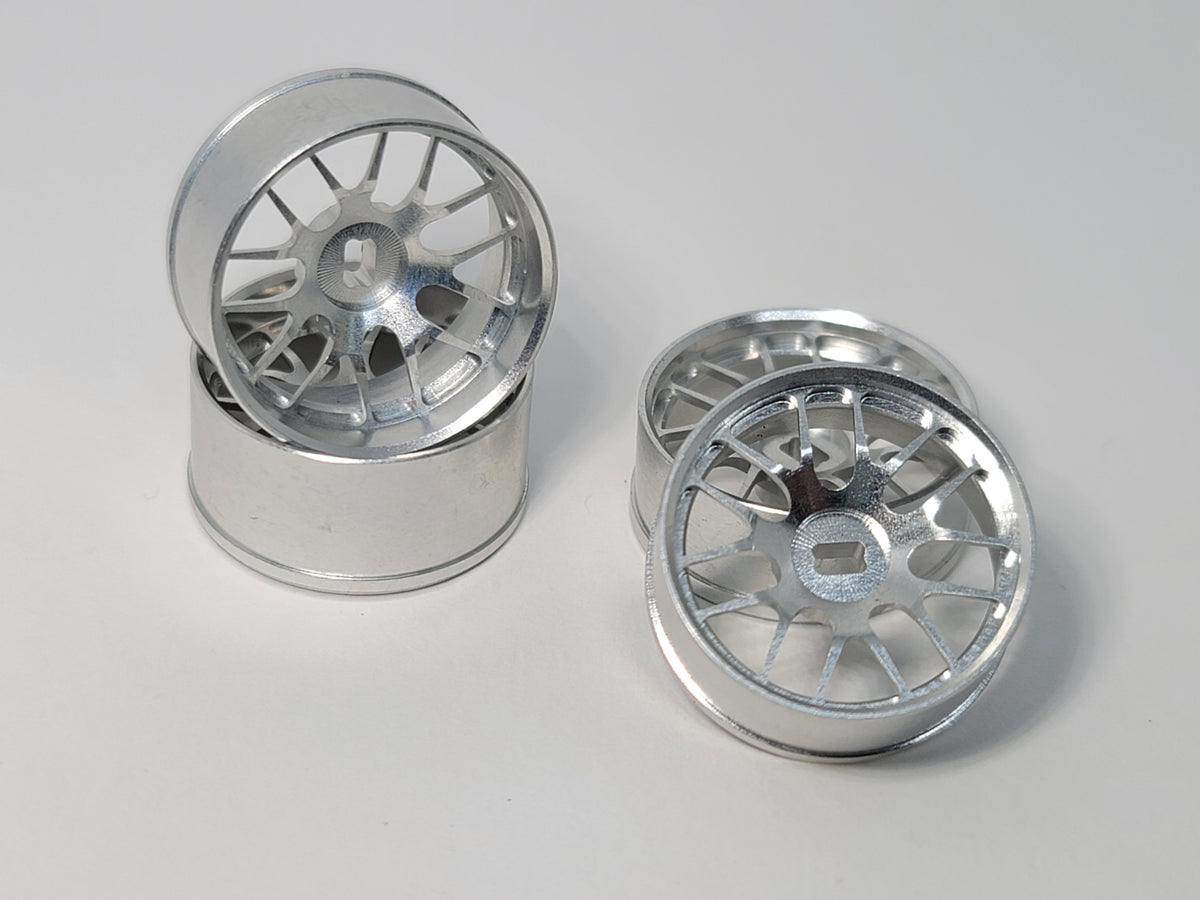 22.5MM '4teens' [SILVER] Aluminum Wheel 4pcs – RC Supremacy