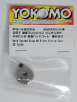 PG-4825A Yokomo Hard Coated Alumn. Pinion Gear DP48 25T