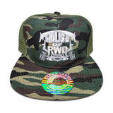 House of RWD LOGO - PREMIUM SNAPBACK HAT- CAMO