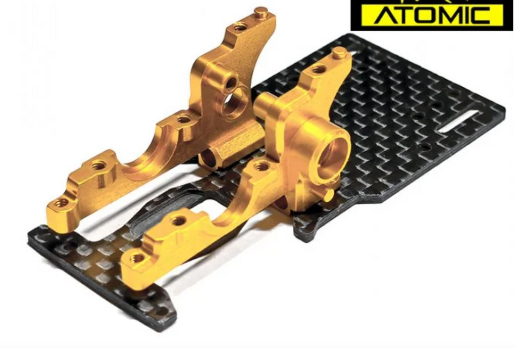 Atomic RC DRZ, DRZv2 Aluminum Gearbox - Atomic