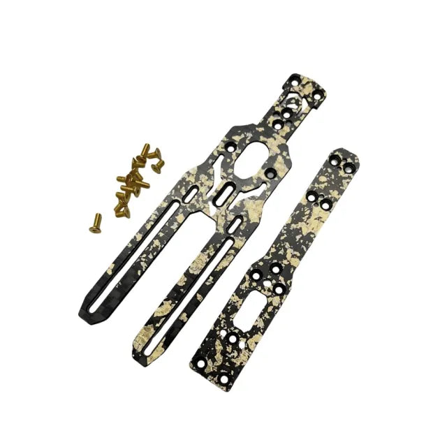 1/24 MA1.5 Carbon Fiber Chassis Gold Black- MA RACING – RC Supremacy