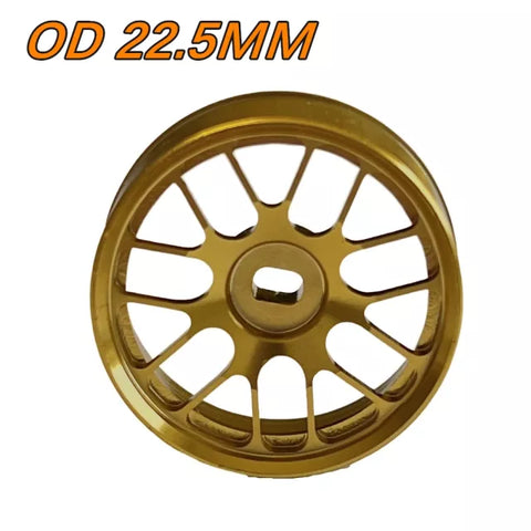 22.5mm '4teens' [GOLD or BLACK] Aluminum Wheel 4pcs