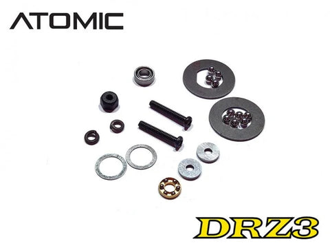 DRZ3 Ball Diff. Plates and Hardware - Atomic
